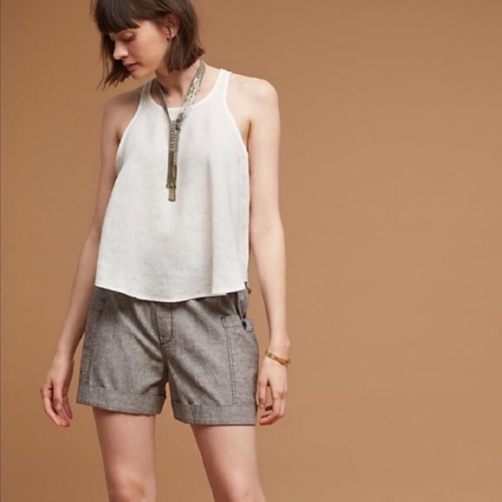 Anthropologie Hei Hei Marnie Belted Shorts
